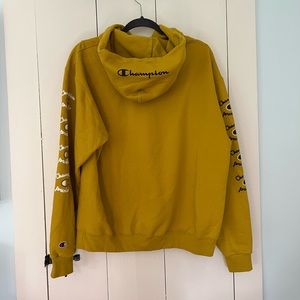 Yellow Champion Hoodie